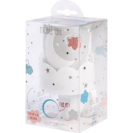 Dalber 61235E - LED Lampada piccola con spina integrata MOON 1xE14/0,5W/230V