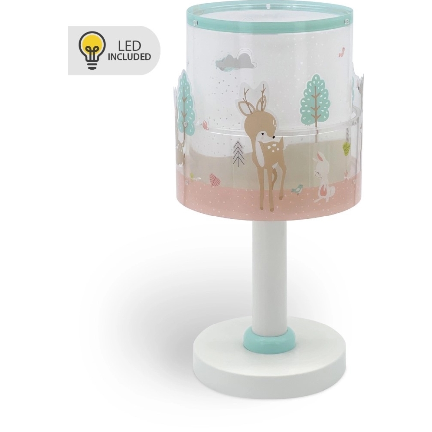 Dalber 61271N - LED Kinderlampe LOVING DEER 1xG4/4W/230V mehrfarbig