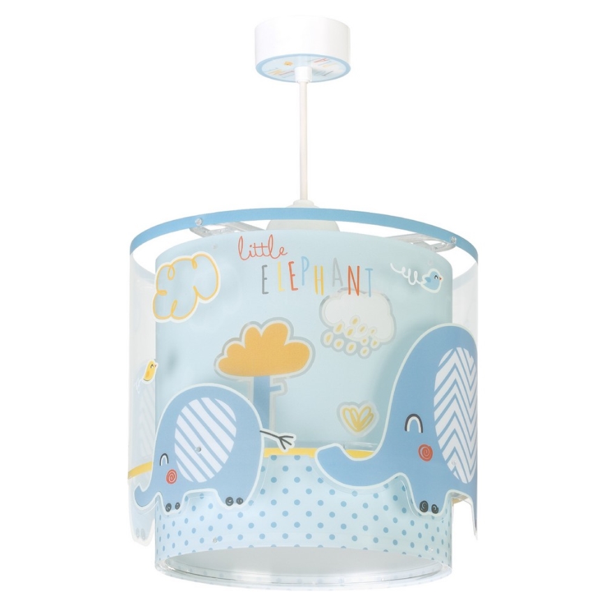 Dalber 61332T - Lampadario per bambini LITTLE ELEPHANT 1xE27/60W/230V