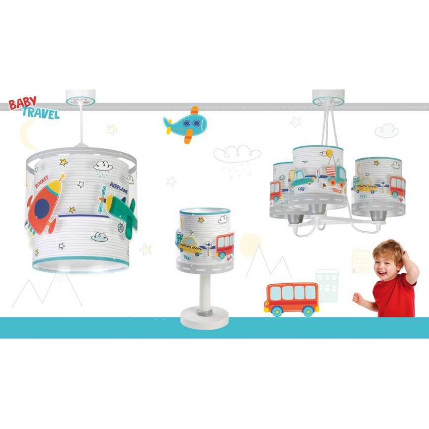 Dalber 61681N - LED-Kinderlampe BABY TRAVEL 1xG4/4W/230V mehrfarbig