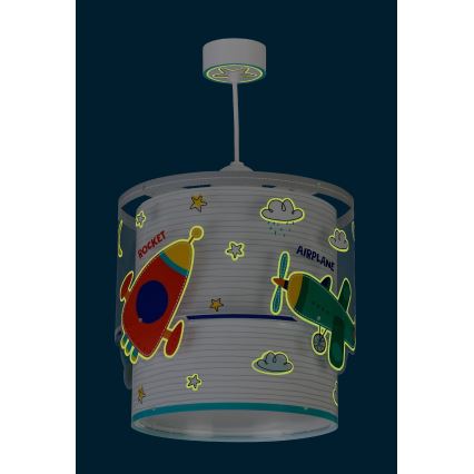 Dalber 61682 - Lampadario per bambini BABY TRAVEL 1xE27/60W/230V