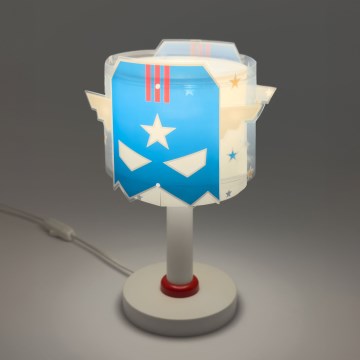 Dalber 61811 - Lampada per bambini BLU HERO 1xE14/8W/230V