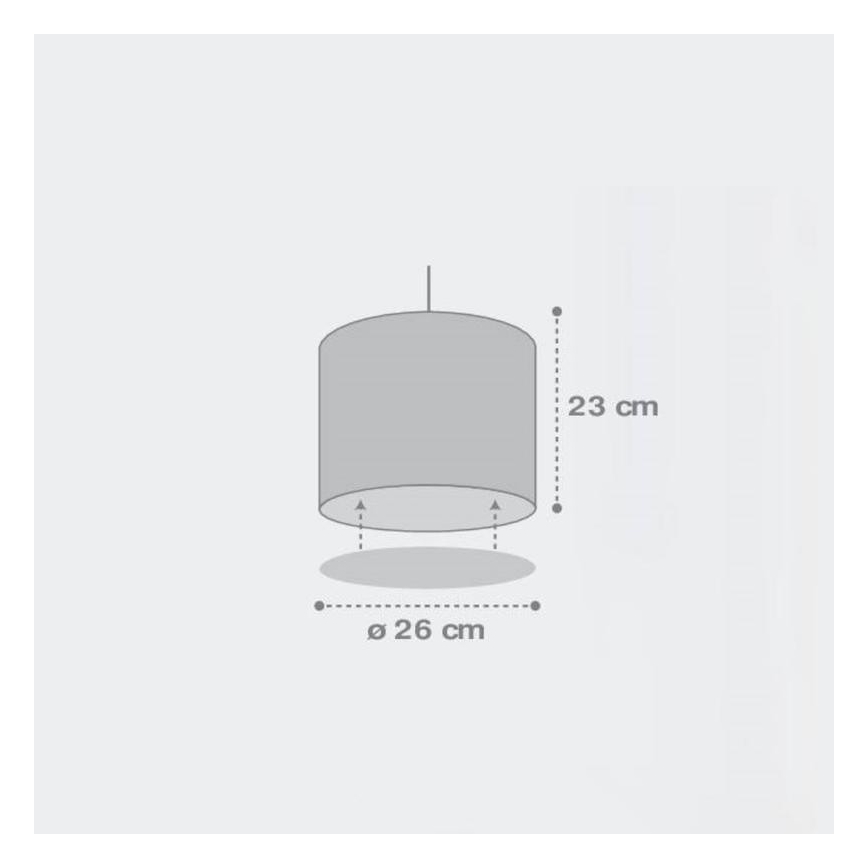Dalber 62012S - Lampadario per bambini SWEET DREAMS 1xE27/60W/230V