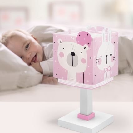 Dalber 63111NS - Lampada LED per bambini BABY JUNGLE 1xG4/4W/230V rosa