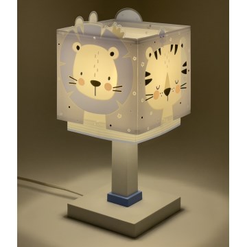 Dalber 63111NT - Lampe de chevet LED pour enfants BABY JUNGLE 1xG4/4W/230V bleue