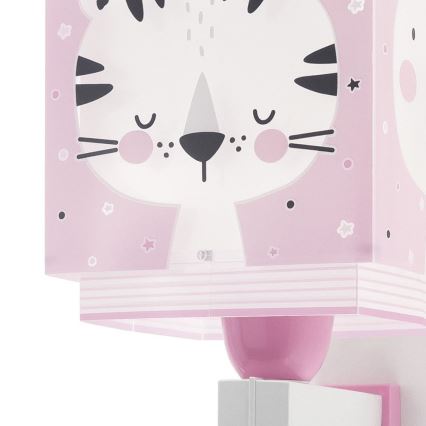 Dalber 63119S - Applique per bambini JUNGLE 1xE27/15W/230V rosa