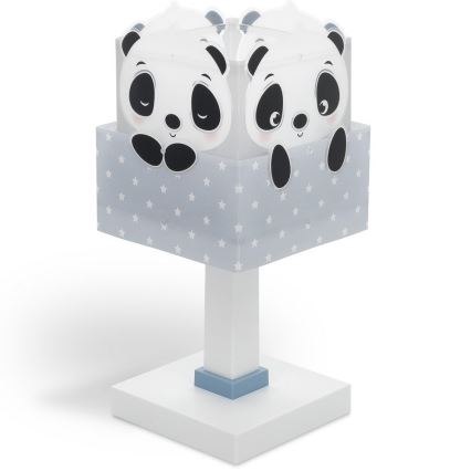 Dalber 63161T - Lampada per bambini PANDA 1xE14/40W/230V blu