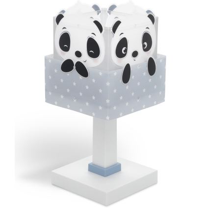 Dalber 63161T - Lampada per bambini PANDA 1xE14/40W/230V blu