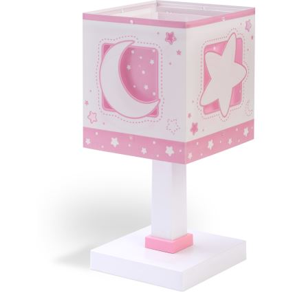 Dalber 63231NS - LED-Kinderlampe MOONLIGHT 1xG4/4W/230V rosa