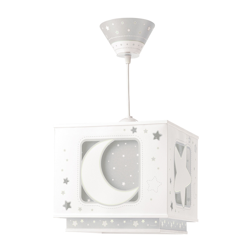 Dalber 63232E - Kronleuchter für Kinder MOON LIGHT 1xE27/60W/230V