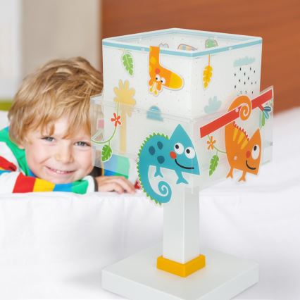 Dalber 63311N - Lampe enfant LED HAPPY JUNGLE 1xG4/4W/230V multicolore