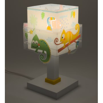 Dalber 63311N - LED-Kinderlampe HAPPY JUNGLE 1xG4/4W/230V farbenfroh