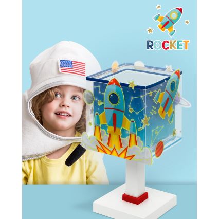 Dalber 63351N - Lampada LED per bambini ROCKET 1xG4/4W/230V multicolore