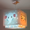 Dalber 63372 - Suspension enfant LITTLE PIXEL 1xE27/15W/230V