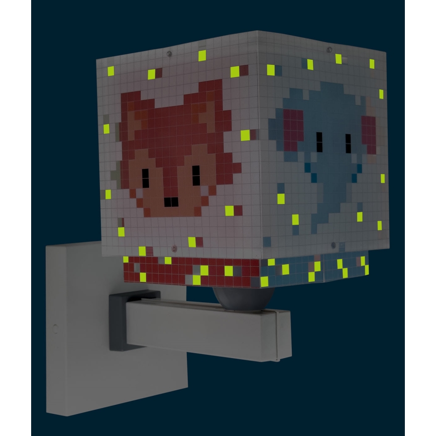 Dalber 63379 - Applique murale pour enfants LITTLE PIXEL 1xE27/15W/230V