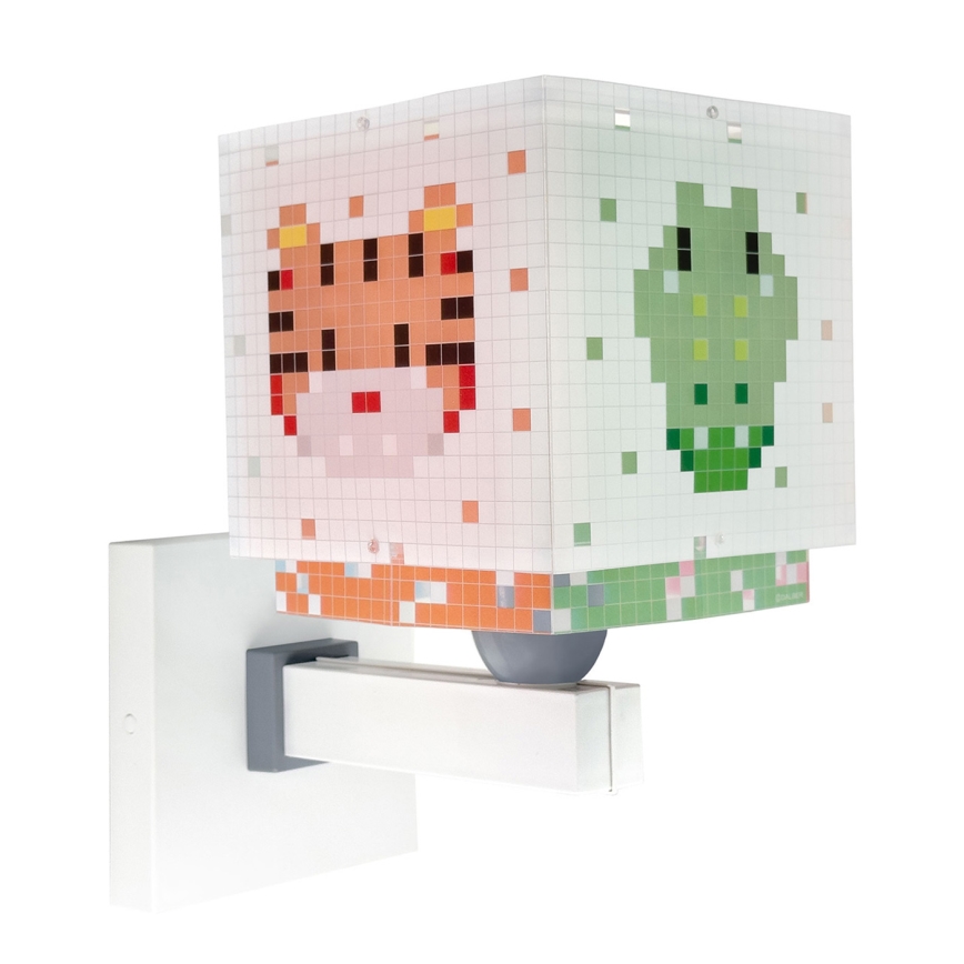 Dalber 63379 - Applique per bambini LITTLE PIXEL 1xE27/15W/230V