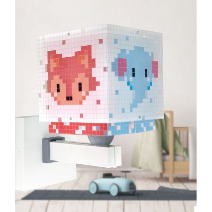 Dalber 63379 - Applique per bambini LITTLE PIXEL 1xE27/15W/230V