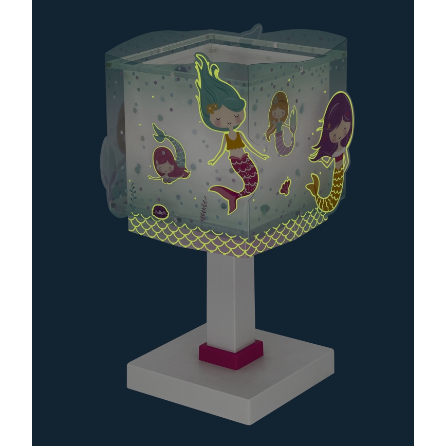 Dalber 63441 - Lampada per bambini MERMAIDS 1xE14/60W/230V