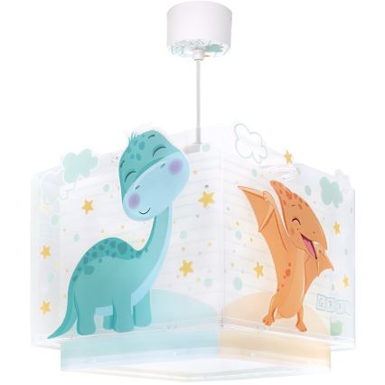 Dalber 63452 - Lampadario per bambini BABY DINOS 1xE27/15W/230V multicolore