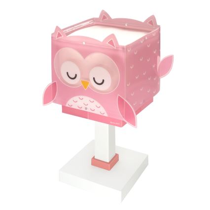 Dalber 64481N - Lampe LED pour enfant LITTLE OWL 1xG4/4W/230V rose