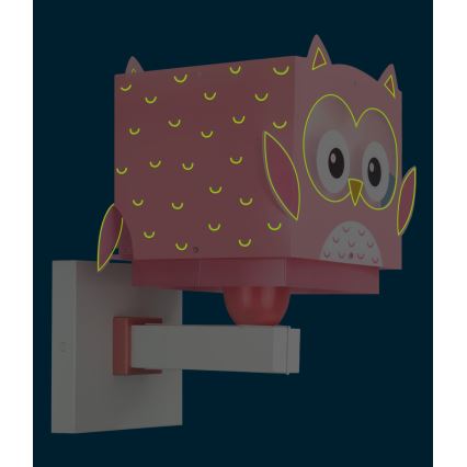 Dalber 64489 - Applique per bambini LITTLE FRIENDS 1xE27/15W/230V