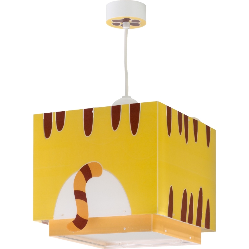 Dalber 64562 - Lampadario per bambini LITTLE TIGER 1xE27/60W/230V