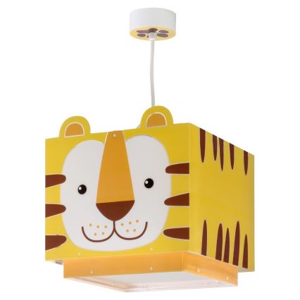 Dalber 64562 - Lampadario per bambini LITTLE TIGER 1xE27/60W/230V