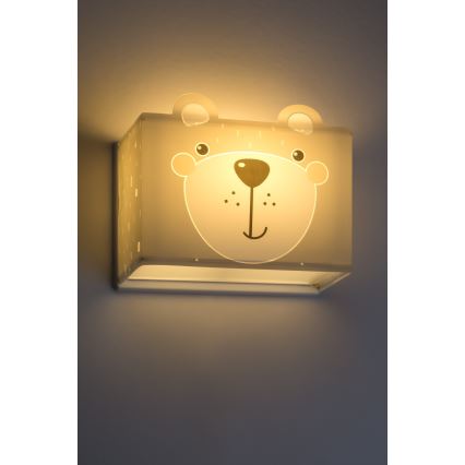 Dalber 64578 - Applique murale pour enfant LITTLE TEDDY 1xE27/60W/230V