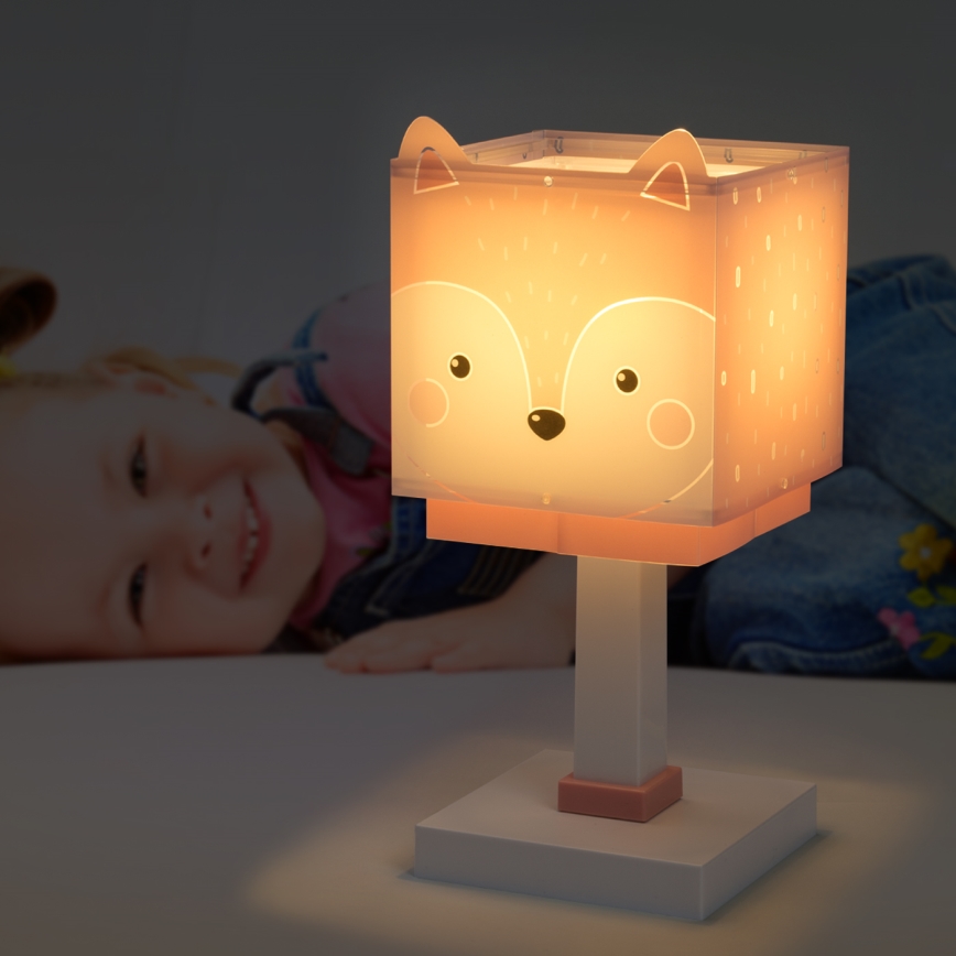 Dalber 64581N - Lampe LED pour enfants LITTLE FOX 1xG4/4W/230V rose