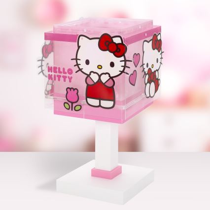 Dalber 73261 - Lampada LED per bambini HELLO KITTY 1xG4/4W/230V rosa
