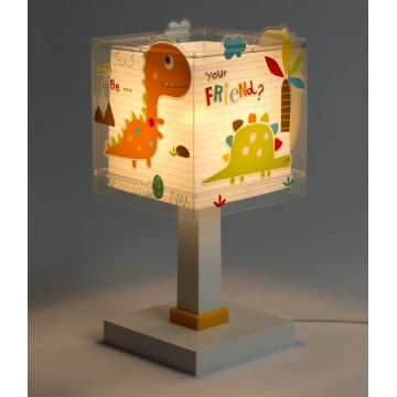 Dalber 73451N - Lampada LED da comodino per bambini DINOS 1xG4/4W/230V multicolore