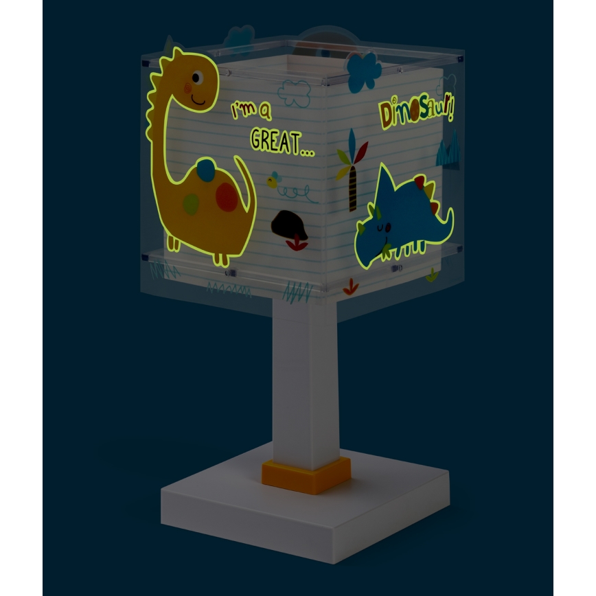 Dalber 73451N - Lampada LED da comodino per bambini DINOS 1xG4/4W/230V multicolore