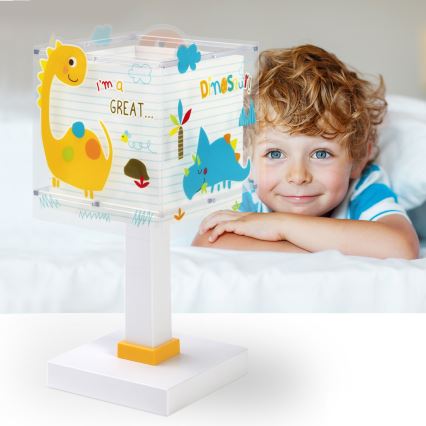 Dalber 73451N - LED-Kinderlampe DINOS 1xG4/4W/230V, bunt