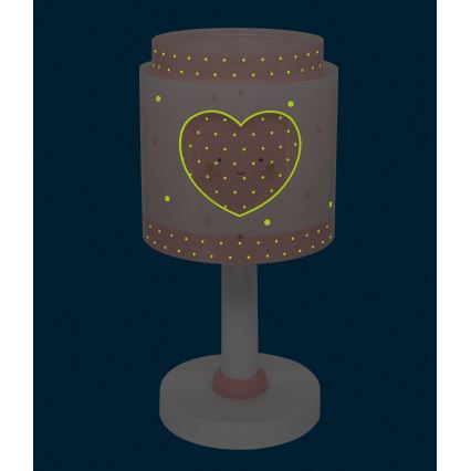 Dalber 76011NS - Lampada da comodino LED per bambini BABY DREAMS 1xG4/4W/230V rosa