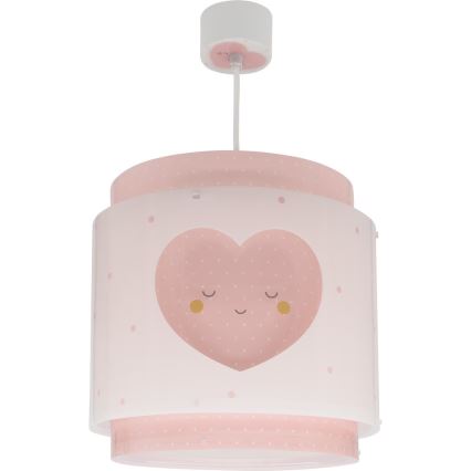 Dalber 76012S - Suspension pour enfant BABY DREAMS 1xE27/15W/230V rose