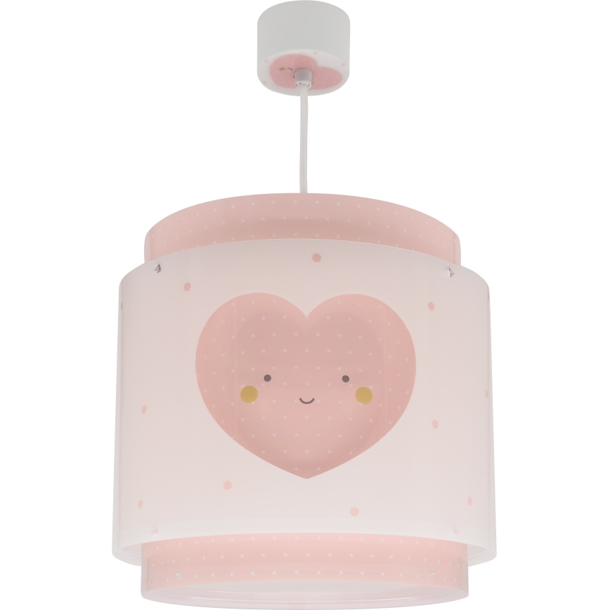 Dalber 76012S - Suspension pour enfant BABY DREAMS 1xE27/15W/230V rose
