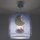 Dalber 76632 - Lampadario per bambini MOON DREAMS 1xE27/15W/230V blu