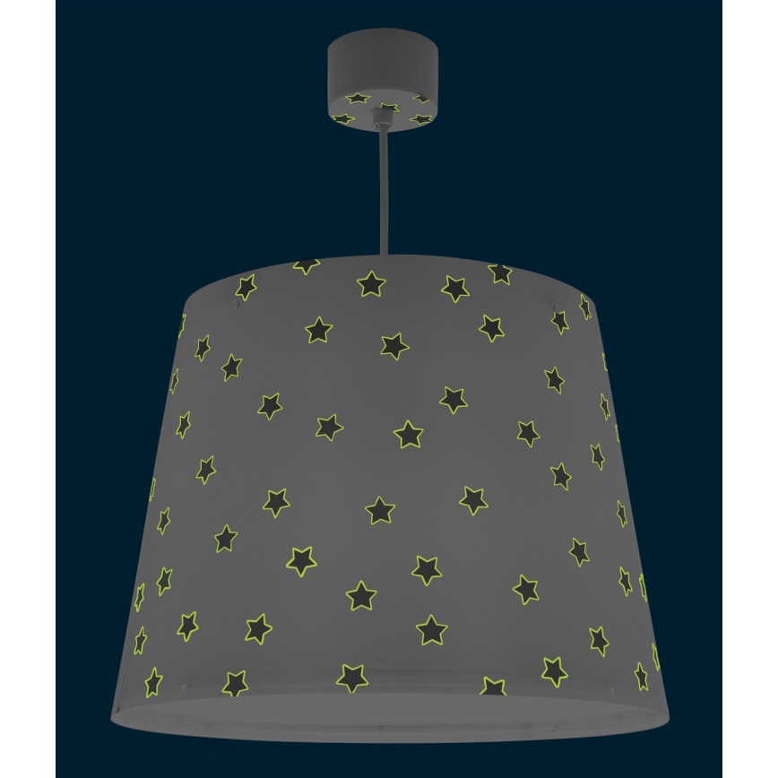 Dalber 82212B -  Lampadario per bambini STAR LIGHT 1xE27/60W/230V bianco