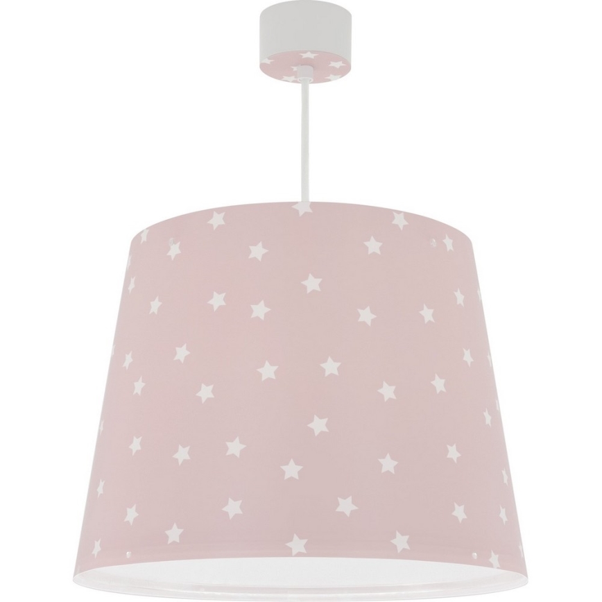 Dalber 82212S - Kinder-Kronleuchter STAR LIGHT 1xE27/60W/230V rosa