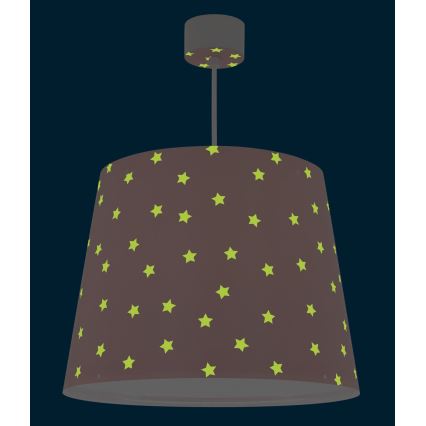 Dalber 82212S - Kinder-Kronleuchter STAR LIGHT 1xE27/60W/230V rosa