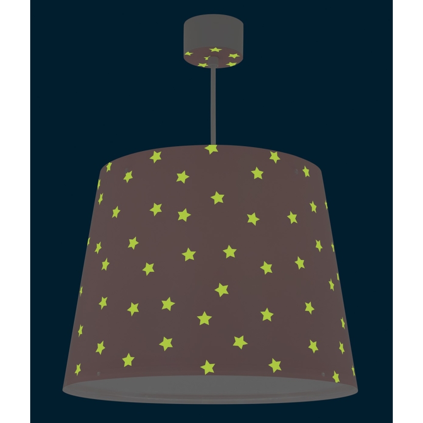 Dalber 82212S - Lustre enfant STAR LIGHT 1xE27/60W/230V rose
