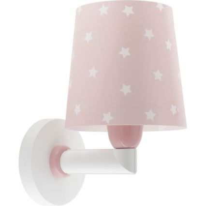 Dalber 82219S -  Applique per bambini  STAR LIGHT 1xE27/60W/230V rosa