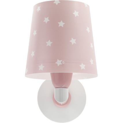 Dalber 82219S -  Applique per bambini  STAR LIGHT 1xE27/60W/230V rosa