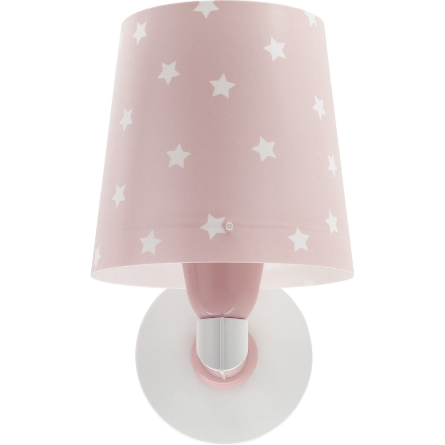 Dalber 82219S -  Applique per bambini  STAR LIGHT 1xE27/60W/230V rosa