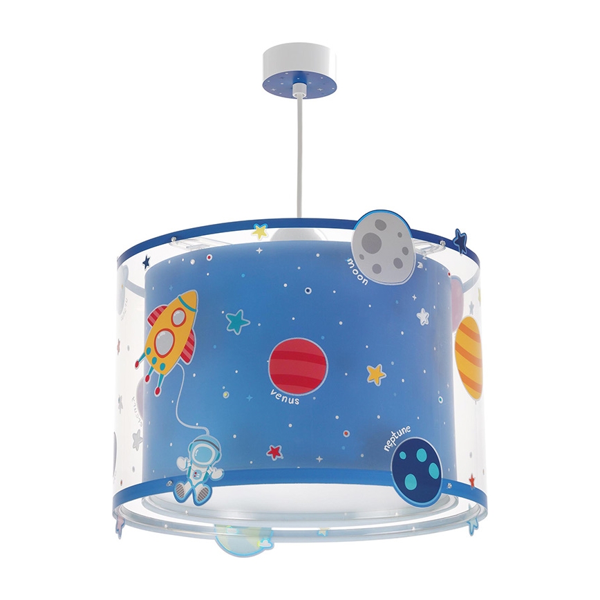 Dalber D-41342 - Lustre enfant PLANETS 1xE27/60W/230V