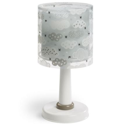 Dalber D-41411E - Kinder Tischlampe CLOUDS 1xE14/40W/230V