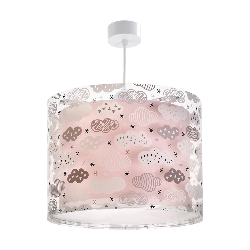 Dalber D-41412S - Lustre enfant CLOUDS 1xE27/60W/230V