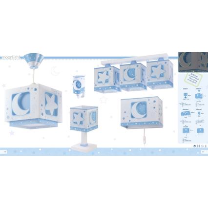 Dalber D-63231T - Lampada per bambini MOONLIGHT 1xE14/40W/230V