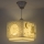 Dalber D-63392 - Kinder-Kronleuchter GOOD NIGHT 1xE27/60W/230V