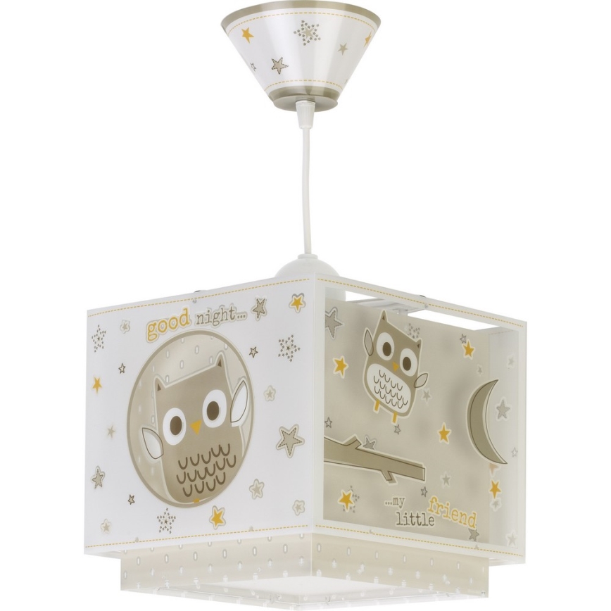 Dalber D-93392 - Kinder Kronleuchter GOOD NIGHT 1xE27/60W/230V